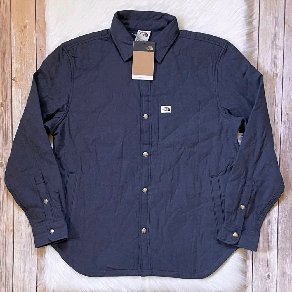 The North Face Men’s Quilted Overshirt Shacket - Picture 2 of 11